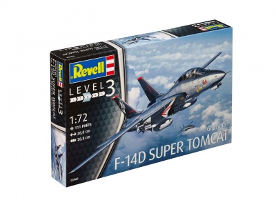 Plastic ModelKit letadlo 03960 - F-14D Super Tomcat (1:72) - Revell