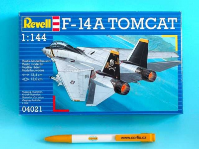 Plastic ModelKit letadlo 04021 - F-14A Tomcat (1:144) - Revell