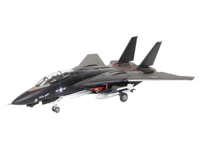 Plastic ModelKit letadlo 04029 - F14A Tomcat 'Black Bunny' (1:144) - Revell