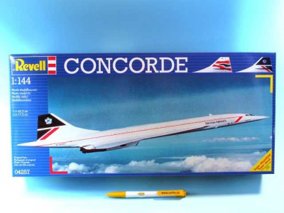 Plastic ModelKit letadlo 04257 - Concorde "British Airways" (1:144) - Revell