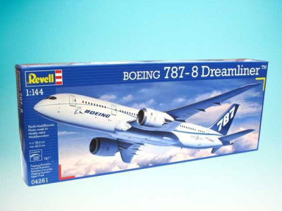 Plastic ModelKit letadlo 04261 - Boeing 787 Dreamliner (1:144)
