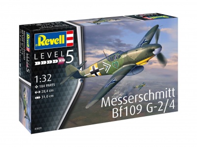 Plastic ModelKit letadlo - Messerschmitt Bf109G-2/4 (1:32) - Revell