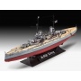 Plastic ModelKit loď 05157 - WWI Battleship SMS KÖNIG (1:700)