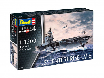 Plastic ModelKit loď - USS Enterprise (1:1200) - Revell