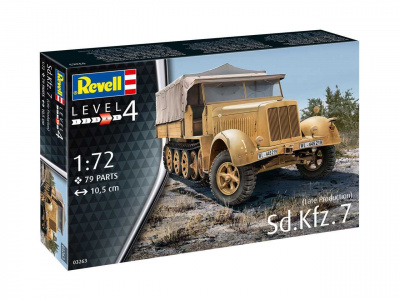 Plastic ModelKit military 03263 - Sd.Kfz. 7 (Late Production) (1:72)