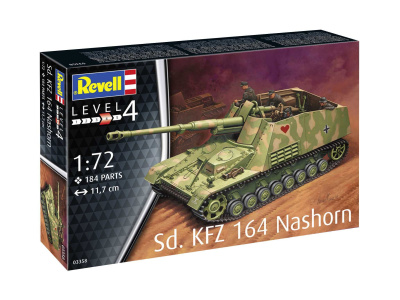 Plastic ModelKit military 03358 - Sd.Kfz. 164 Nashorn (1:72) - Revell