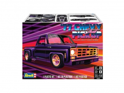 Plastic ModelKit MONOGRAM - 76 Chevy Squarebody Street Truck (1:24) - Revell