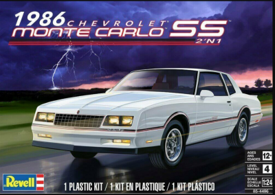 Plastic ModelKit MONOGRAM auto 4496 - 1986 Monte Carlo SS 2'N1 (1:25) - Revell