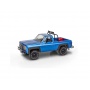 Plastic ModelKit MONOGRAM auto 4581 - 78 Chevy 4x4 Pickup with Go-kart (1:25) - Revell