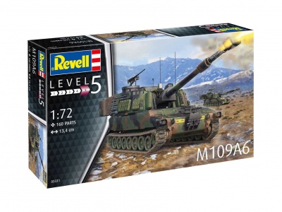 Plastic ModelKit tank 03331 - M109A6 (1:72) - Revell