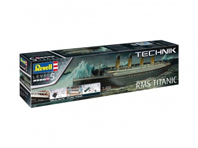 Plastic ModelKit TECHNIK loď - RMS Titanic (1:400) - Revell