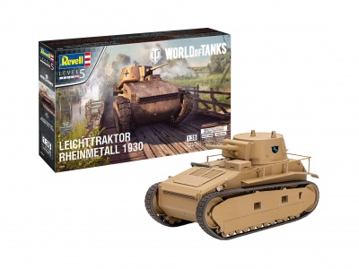 Plastic ModelKit World of Tanks - Leichttraktor Rheinmetall 1930 (1:35) - Revell