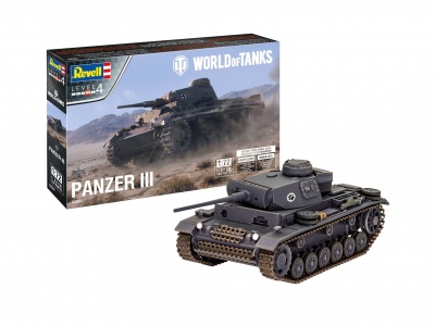 Plastic ModelKit World of Tanks - PzKpfw III Ausf. L (1:72) - Revell