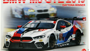 SLEVA 200,-Kč (Discout 8,-EUR) BMW M8 GTE 2019 - 24 Hours Of Daytona Winner 1/24 - NuNu Models