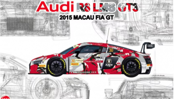 Audi R8 LMS GT3 Macau FIA GT World Cup Championship 2015 1/24 - NuNu Models