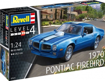 Pontiac Firebird 1970 (1:25) Plastic Model Kit auto 07672 - Revell