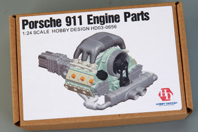 Porsche 911 Engine Parts Detail Set 1/24 - Hobby Design