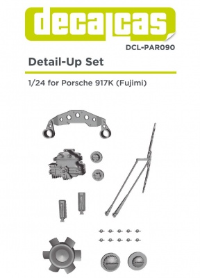 Porsche 917K 1/24 - Decalcas