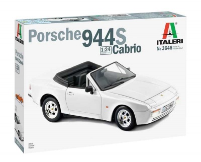 Porsche 944 S Cabrio (1:24) Model Kit 3646 - Italeri