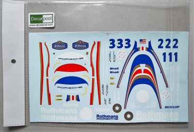 Porsche 956 Rothmans LeMans 82 - Decalpool