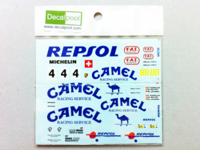 Porsche 962C Camel #4 88' 24hr LeMans 1:24 - Decalpool
