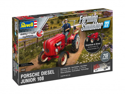 Porsche Junior 108 (Farming Simulator Edition) (1:24) - Revell