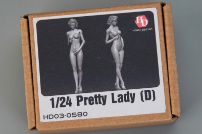 Pretty Lady (D)  (Resin+PE) 1/24 - Hobby Design