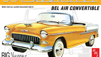1955 CHEVY BEL AIR CONVERTIBLE 1:16 SCALE MODEL KIT - AMT