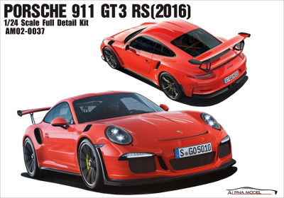 Prorsche 911GT3 RS 2016 1/24 - Alpha Model