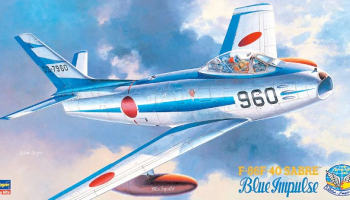 F-86F-40 Sabre 'Blue Impulse' 1/48 PT15 - Hasegawa