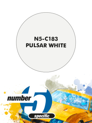 Pulsar White Paint for airbrush 30ml - Number Five