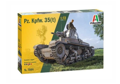 Pz. Kpfw. 35(t) (1:72) Model Kit military 7084 - Italeri