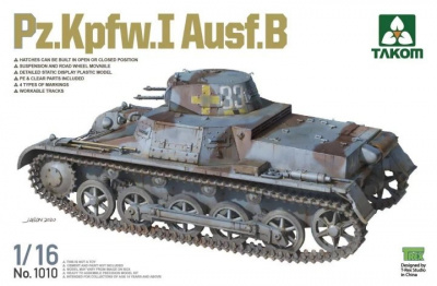 Pz.Kpfw.I Ausf.B 1/16 - Takom