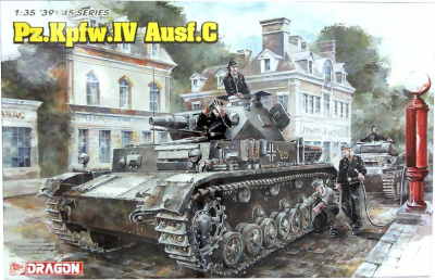 Pz.Kpfw.IV Ausf.C Model Kit tank 1/35 - Dragon