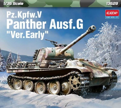 Pz.Kpfw.V Panther Ausf.G "Ver.Early" (1:35) - Academy