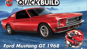 Quick Build auto J6035 - Ford Mustang GT 1968