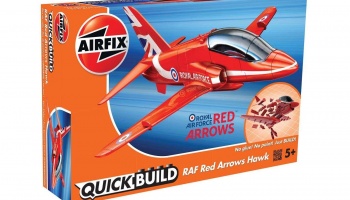Quick Build letadlo J6018 - RAF Red Arrows Hawk
