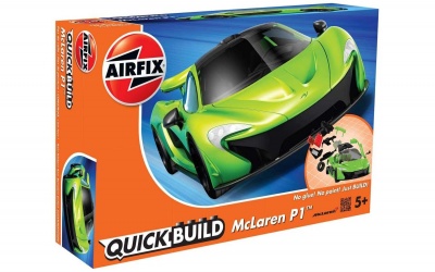 Quick Build auto J6021 - McLaren P1 - zelená