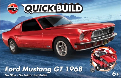 Quick Build auto J6035 - Ford Mustang GT 1968