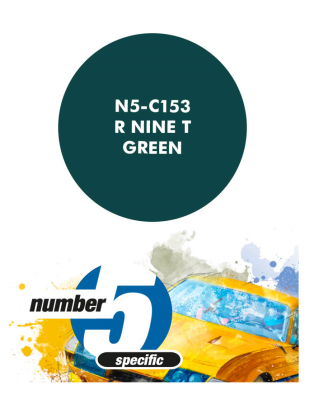 R NineT Green  Paint for Airbrush 30 ml - Number 5