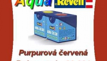 Revell Aqua Color 331 Polomatná Purpurově červená