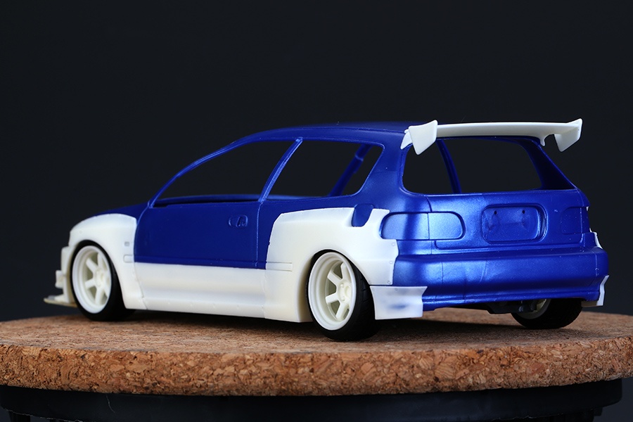 RB Pandem Honda EG6 Wide Body Kit For Hasegawa Honda EG 6 Civic