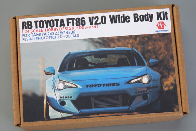 RB Toyota FT86 V2.0 Wide Body Kit Detail Up - Hobby Design