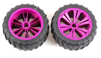 REVELL - REVELLUTIONS (47033) - Set 2x Wheel for Monster, lilac