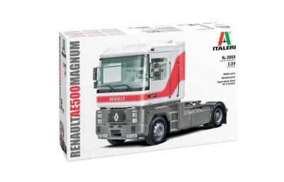 Renault AE500 Magnum (1:24) Model Kit truck 3969 - Italeri