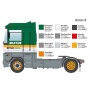 Renault AE500 Magnum (1:24) Model Kit truck 3969 - Italeri