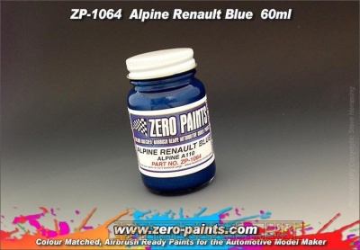 Renault Alpine - Blue - Zero Paints