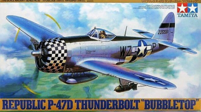 Republic P-47D Thunderbolt Bubbletop (1:48) - Tamiya