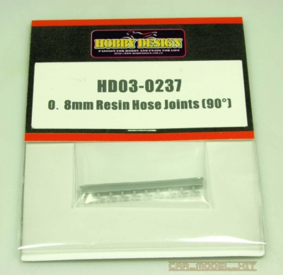 Resin Hose Joints (90°) 0.8mm - Hobby Design