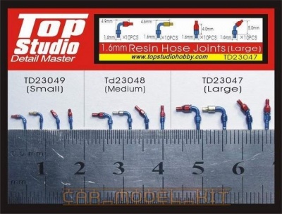 Resin Hose Joints (Large) 1.6mm - Top Studio